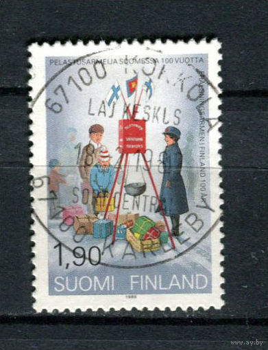 Финляндия - 1989 - Армия - [Mi. 1071] - полная серия - 1 марка. Гашеная.  (Лот 137BF)