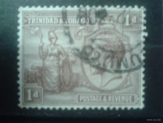 Тринидад и Тобаго 1922 Король Георг 5 1р