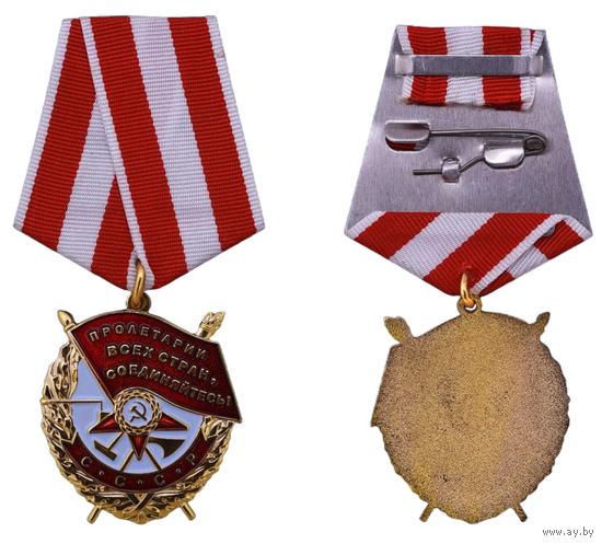 Копия Орден Красного Знамени СССР 2-й вариант