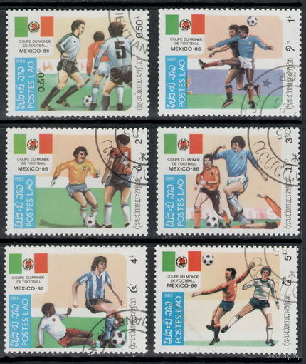 Лаос 1985. Футбол.