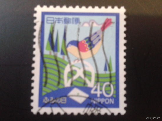 Япония 1986 день марки, птица