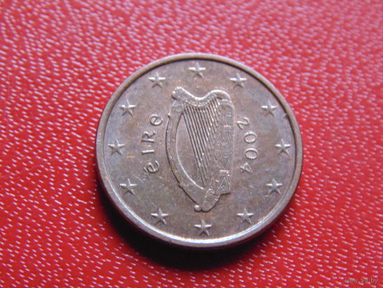 Ирландия 1 евроцент 2004 г.