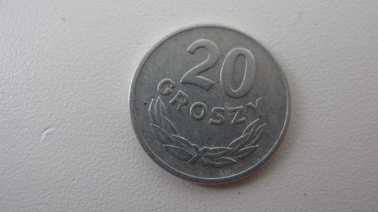 Польша 20 грошей 1957 г .