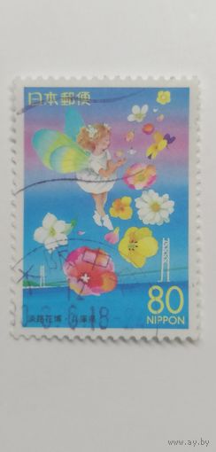 Япония 2000. Префектурные марки - Хиого.