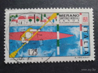 Италия 1971 гребля