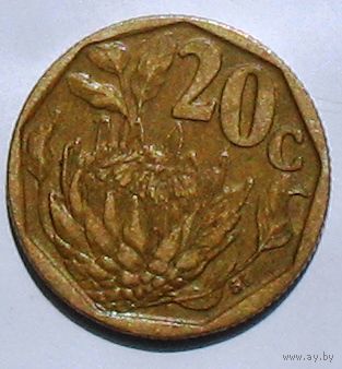 ЮАР, 20 центов 1993