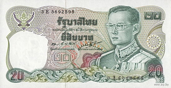 Таиланд 20 бат образца 1981 года UNC p88(3)