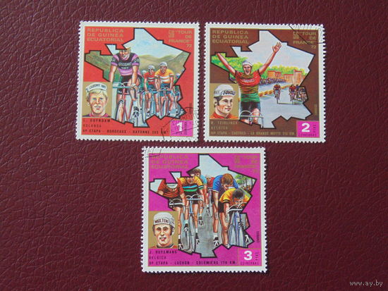 Экваториальная Гвинея  1973 г.  Велоспорт.