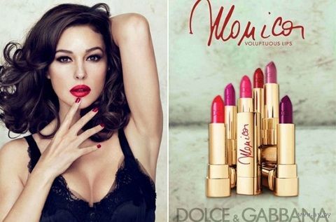 Attractive Monica (No 140), коллекция Dolce & Gabbana Monica Lipstick - соблазнительный, желанный, настоящий максимально насыщенный красный, притягательный и зовущий к поцелую. Именно тот, в котором М