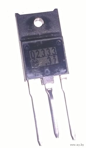 D2333 Кремниевый NPN транзистор 600В 5А 80Вт. 2SD2333