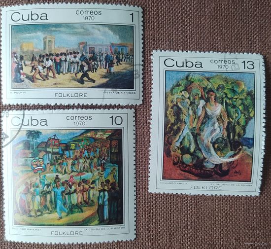 Куба 1970 Живопись