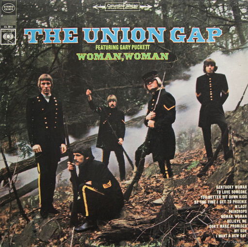 Union Gap Featuring Gary Puckett - Woman, Woman - LP - 1968