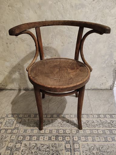 Старинное кабинетное стул-кресло