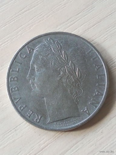 Италия 100 лир 1957г.