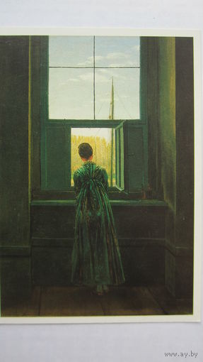 Каспар Фридрих. Женщина у окна. Издание Германии