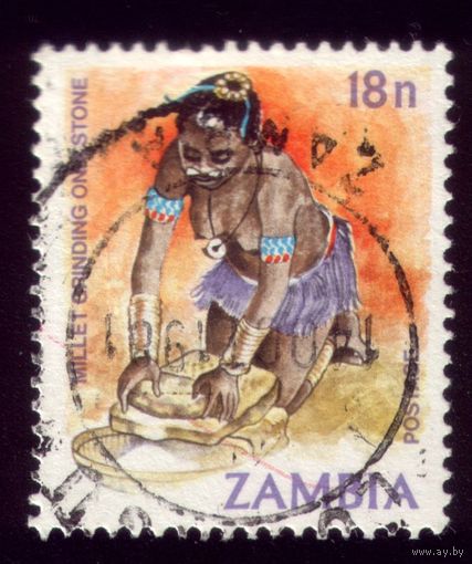 1 марка 1981 год Замбия 255