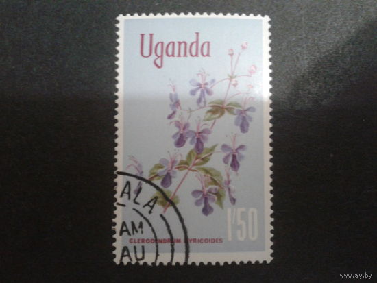 Уганда 1969 цветы