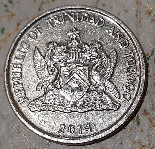 Тринидад и Тобаго 25 центов, 2014 (14-7-13)