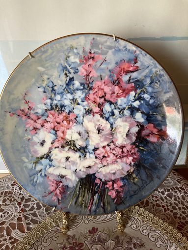 Тарелка Полевые Цветы Royal Doulton Англия винтаж