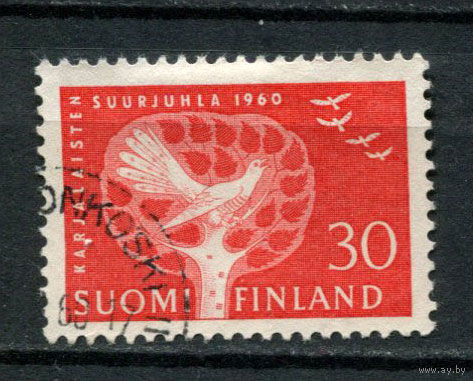 Финляндия - 1960 - Карельский фестиваль - [Mi. 521] - полная серия - 1 марка. Гашеная.  (Лот 176AL)