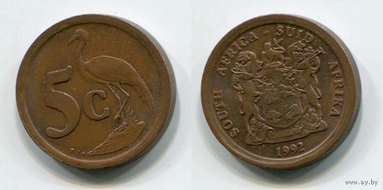 Южная Африка. 5 центов (1992)