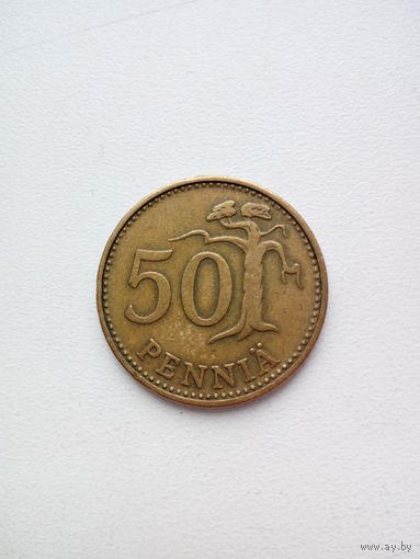 50 пенни 1963г.Финляндия