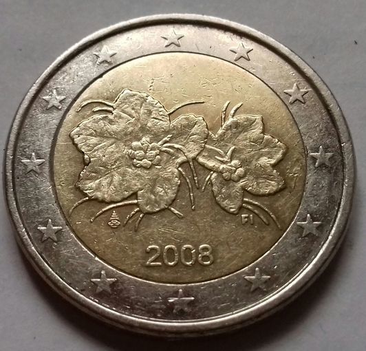 2 евро, Финляндия 2008 г.