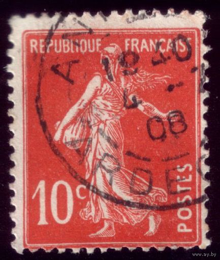 1 марка 1906 год Франция 114