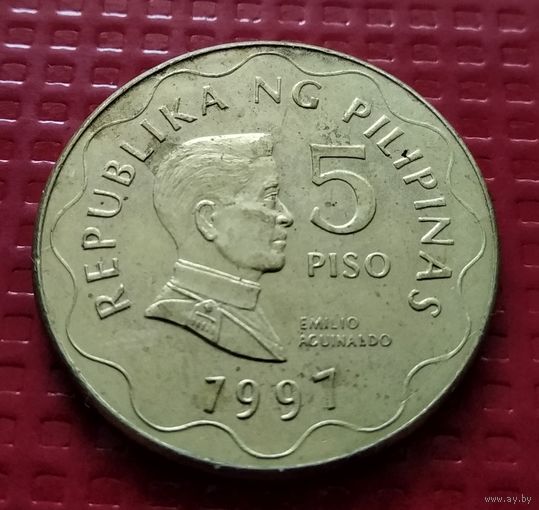 Филиппины 5 песо 1997 г. #41109