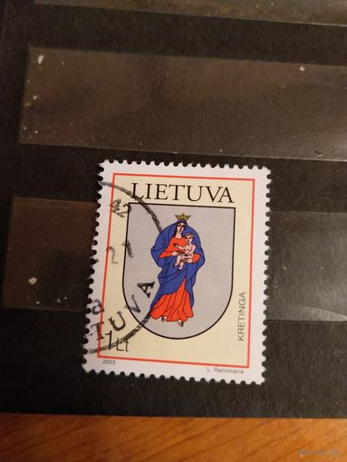 2003 Литва герб Кретинги Мих 810 (4-6)
