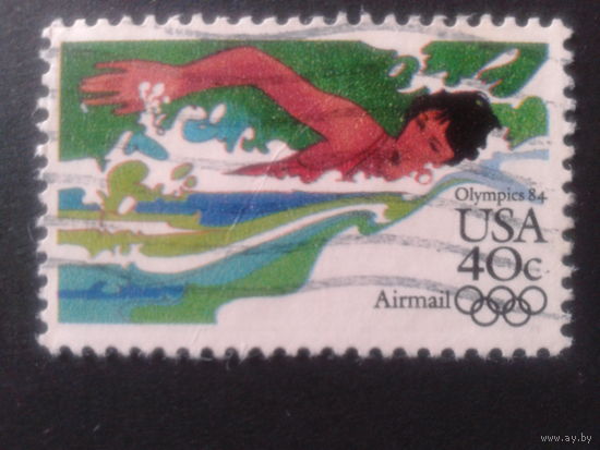 США 1983 олимпиада, плавание