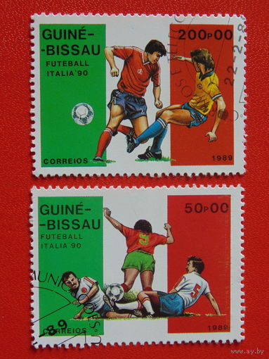Гвинея-Бисау 1989 г. Спорт.