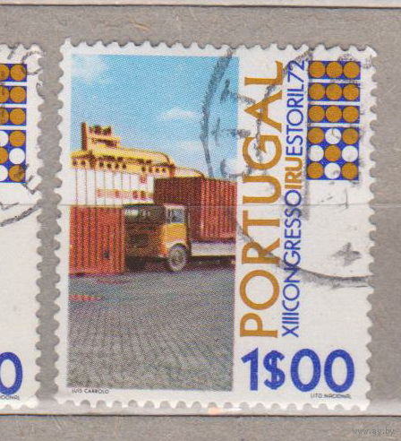 Автомобили машины Грузовики Грузовые 13-й Конгресс международного автомобильного транспорта Португалия 1972 год  лот 1033