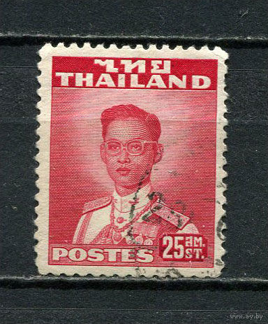 Таиланд - 1951/1961 - Король Пхумипон 25S - [Mi.286A] - 1 марка. Гашеная.  (LOT EK26)-T10P5