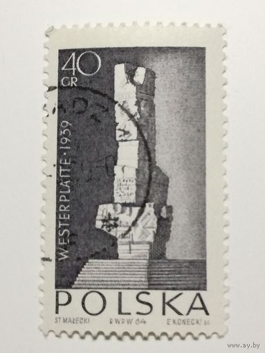Польша 1964. Борьба и мученичество польского народа в 1939-1945 годах