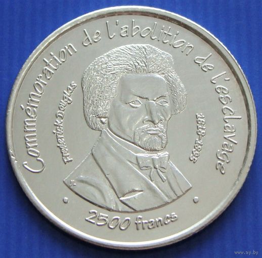 Мали. 2500 франков 2007 год UC#201 "Отмена рабства" "Фредерик Дуглас"