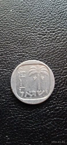 Израиль 1 агорот (цент) - пальма
