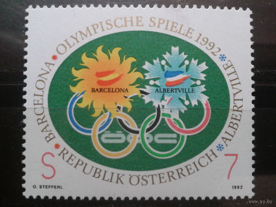 Австрия 1992 Олимпийские игры**