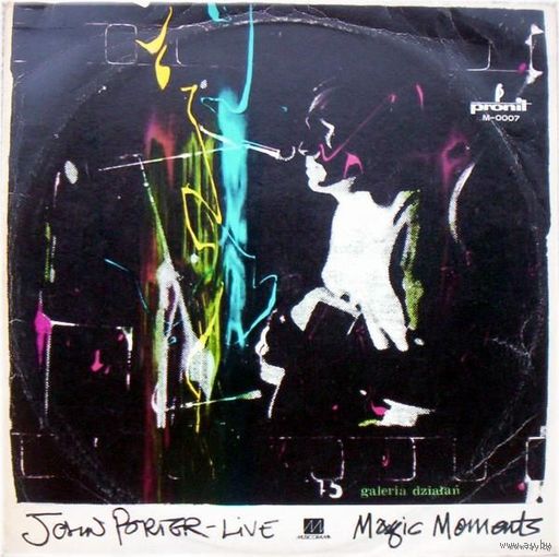 John Porter - Live - Magic Moments - LP - 1983