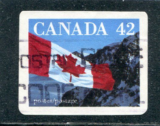 Канада. Национальный флаг. Вып.1992