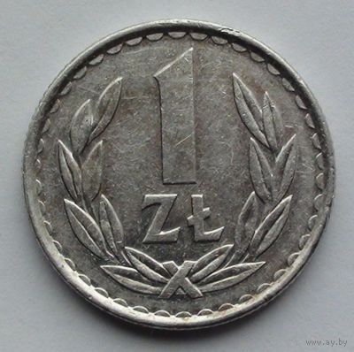 Польша 1 злотый. 1985