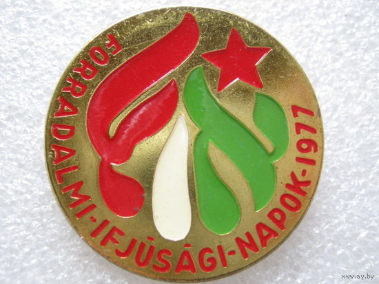 Дни революционной молодежи Венгрии 1977 г.