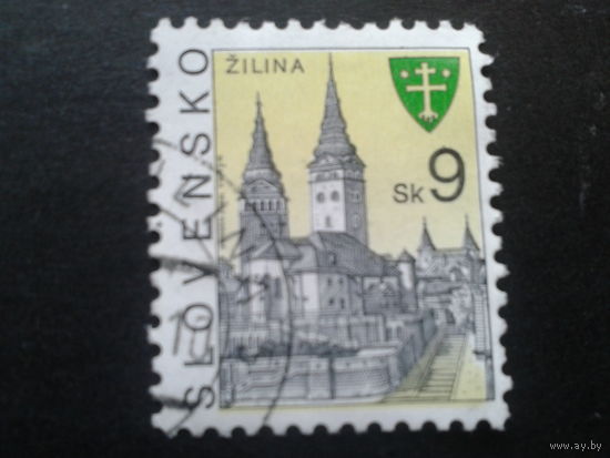 Словакия 1997 герб г. Зилина