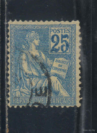 Франция 1900  Вып Республика тип Машон (квадрат) I #114