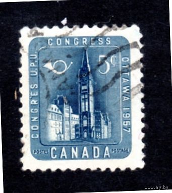 Канада.Ми-318. Здания парламента. Серия: 14-й Конгресс ВПС, Оттава.1957