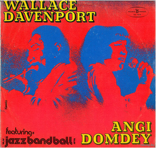 LP Wallace Davenport / Angi Domdey Featuring Jazz Band Ball Orchestra - Untitled (1977) Dixieland, Contemporary Jazz