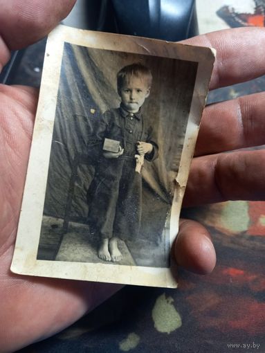 Антуражное фото 1949 г. Детство