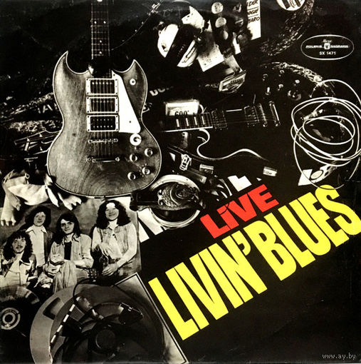 Livin' Blues  -  Livin' Blues Live - LP - 1977