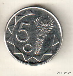 Намибия 5 цент 2015