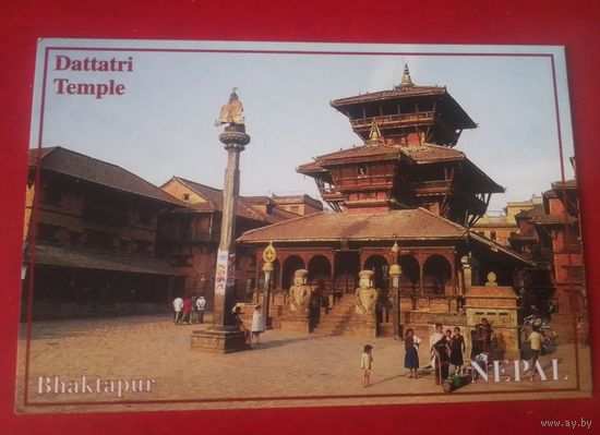 Открытка из Непала.